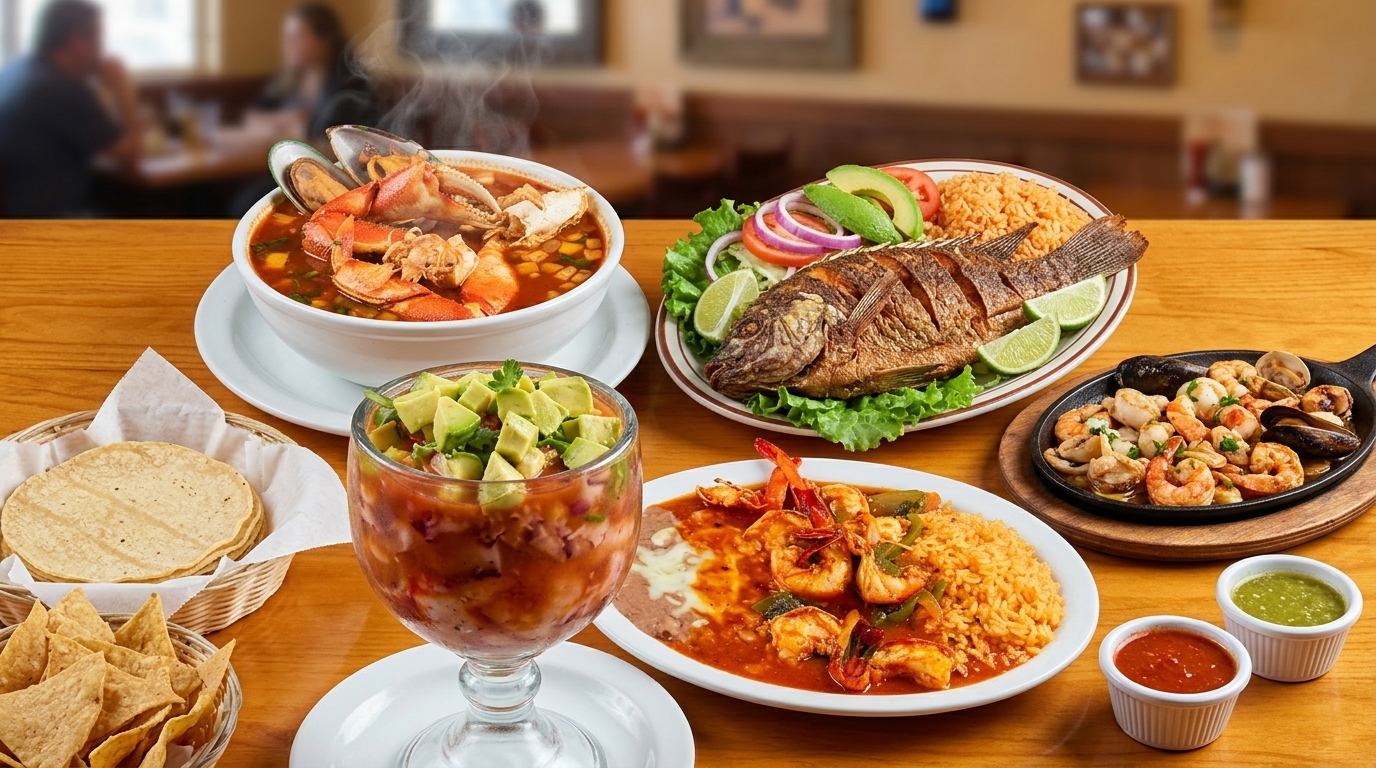 Mariscos Puerto Nuevo direct pickup and group orders
